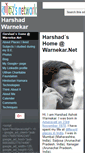 Mobile Screenshot of harshad.warnekar.net
